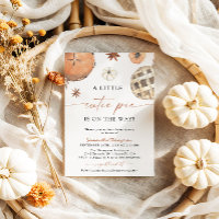 Baby shower d'automne | Little Cutie Pie