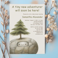 Baby shower d'aventurier Woodland