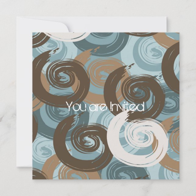 Invitation Baby shower de  à perles chic (Devant)