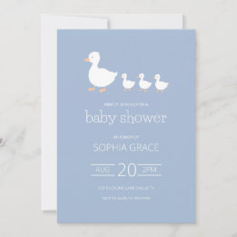 Invitation Baby shower de canot
