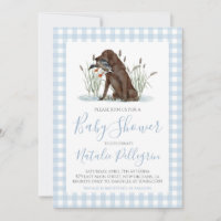 Baby shower de chasseur de canard du sud de Preppy