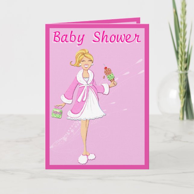 Invitation Baby shower de chaudières et de glace (Devant)