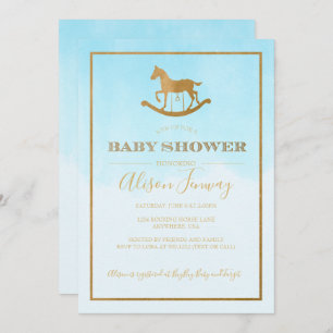 Invitation Baby shower de Cheval-Roche