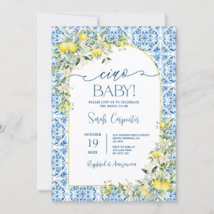 Invitation Baby shower de Ciao