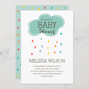 Invitation Baby shower de Cloud