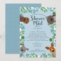 Baby shower de critères australiens mignons par co