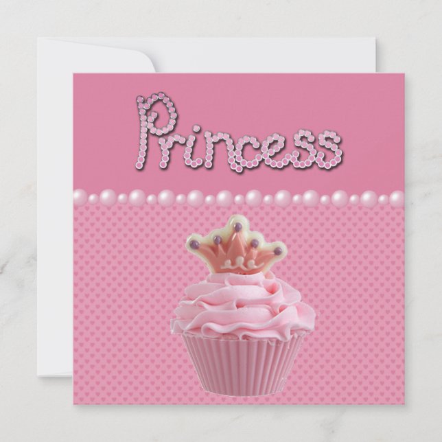 Invitation Baby shower de Cupcake (Devant)