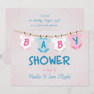 Invitation Baby shower de disposition