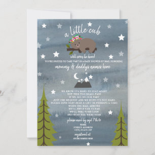 Invitation Baby shower De Distances Sociales Par Mail Floral 