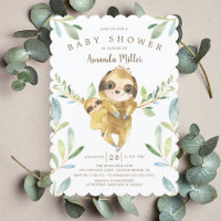 Baby shower de fentes adorable