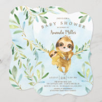 Baby shower de fentes adorable