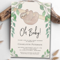 Baby shower de fentes mignonne