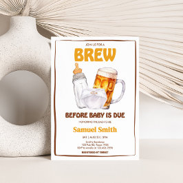 Invitation Baby shower de fête de la bière
