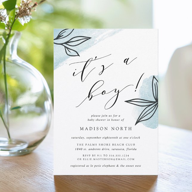 Invitation Baby shower de jardin secret (Créateur téléchargé)