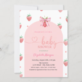 Invitation Baby shower de la baie d'aquarelle