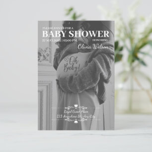 Invitation Baby shower de la mère à être