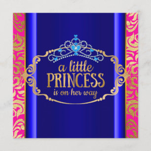 Invitation Baby shower de la princesse indienne de Bollywood