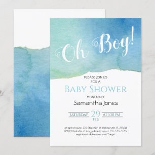 Invitation Baby shower de Laguna