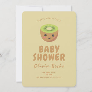 Invitation Baby shower de Little Cutie Kiwi