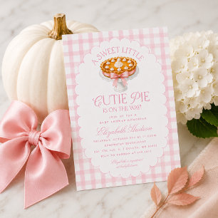 Invitation Baby Shower de Little Cutie Pie