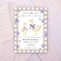 Baby-Shower de l'oie idiote