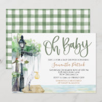 Invitation Baby shower de marais Bayou