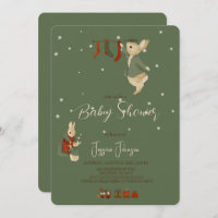 Baby shower de noël Peter Rabbit