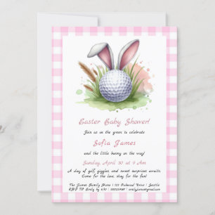 Invitation Baby shower de Pâques