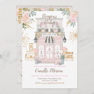 Invitation Baby shower de Paris