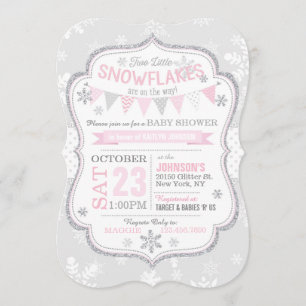 Invitation Baby shower de Parties scintillant de f