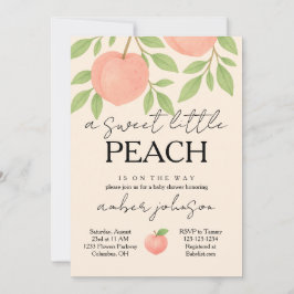 Invitation Baby shower de pêche