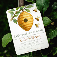 Baby shower de ruche d'abeilles
