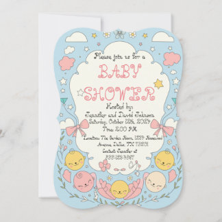 Invitation Baby shower délicieux