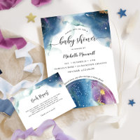 Baby shower des constellations célestes et des éto