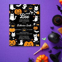 Baby shower d'Halloween regarder un bol mignon fan