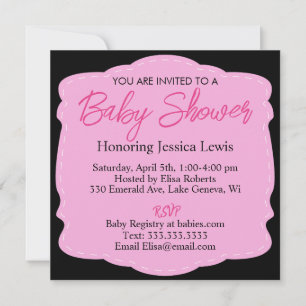 Invitation Baby shower d'images Ultrasound personnalisées