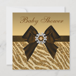 Invitation Baby shower d'impression et de pliage de la Partie