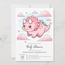 Baby shower Dinosaur Enchanté Moderne