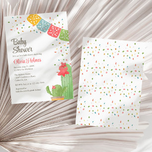 Invitation Baby shower d'invitation au Baby shower Fiesta Mex