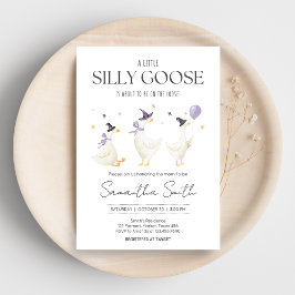 Invitation Baby shower d'oie