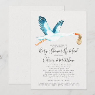 Invitation Baby shower du couple My Mail