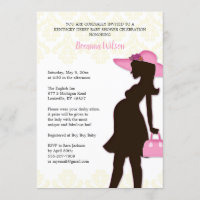 Invitation Baby shower du Kentucky Derby