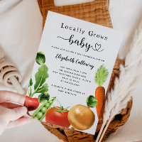 Baby shower du marché agricole