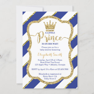 Invitation Baby shower du Petit Prince, Faux Parti