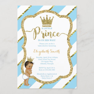 Invitation Baby shower du Petit Prince, Faux Parti