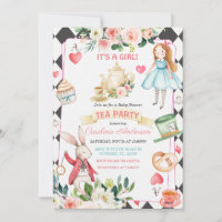 Baby shower du Tea Party Alice et Rabbit