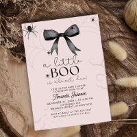 baby shower éffrayant noir arc et araignées