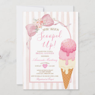 Invitation Baby Shower : Elle a été Cueillie