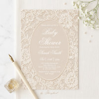 Baby Shower en dentelle