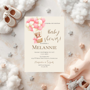 Invitation Baby shower espagnol Ours